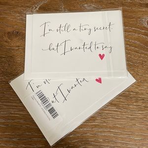 Pregnancy Announcement Cards